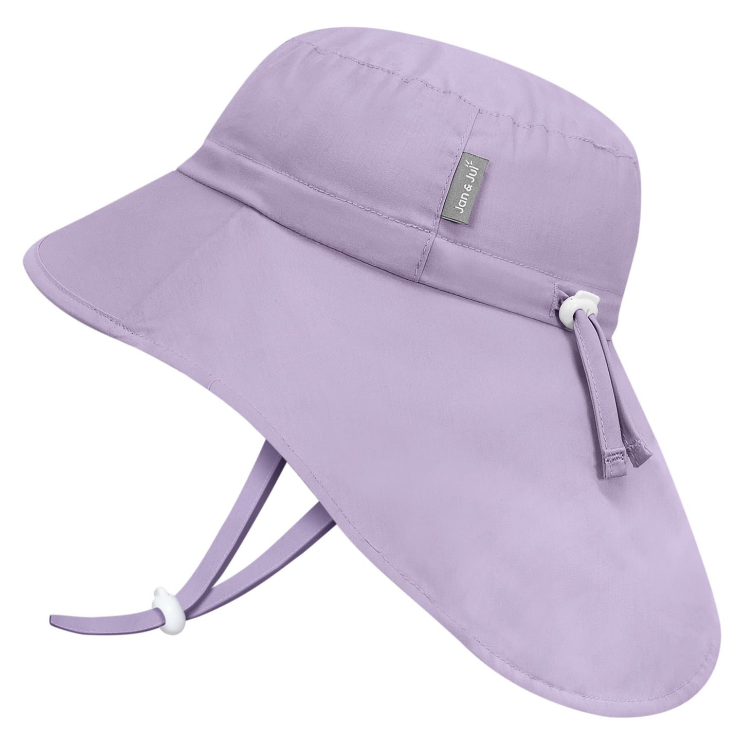 Kids Cotton Sun Hat Wide Brim Adjustable Summer Hat