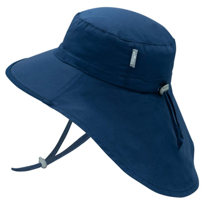 Kids Cotton Sun Hat Wide Brim Adjustable Summer Hat