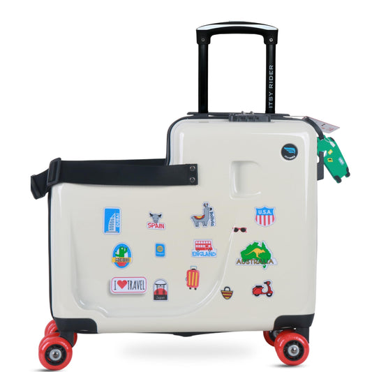 Cegali Itsy Rider Kids Ride-on Suitcase with Spinner Wheels