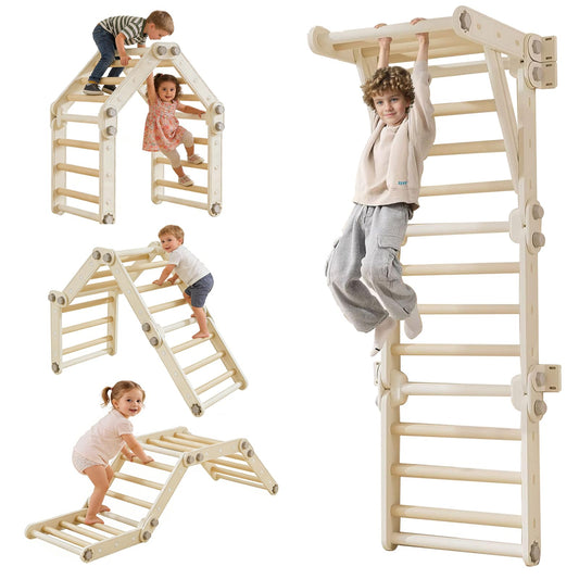 Toddler Climbing Triangle Foldable Indoor Play Set