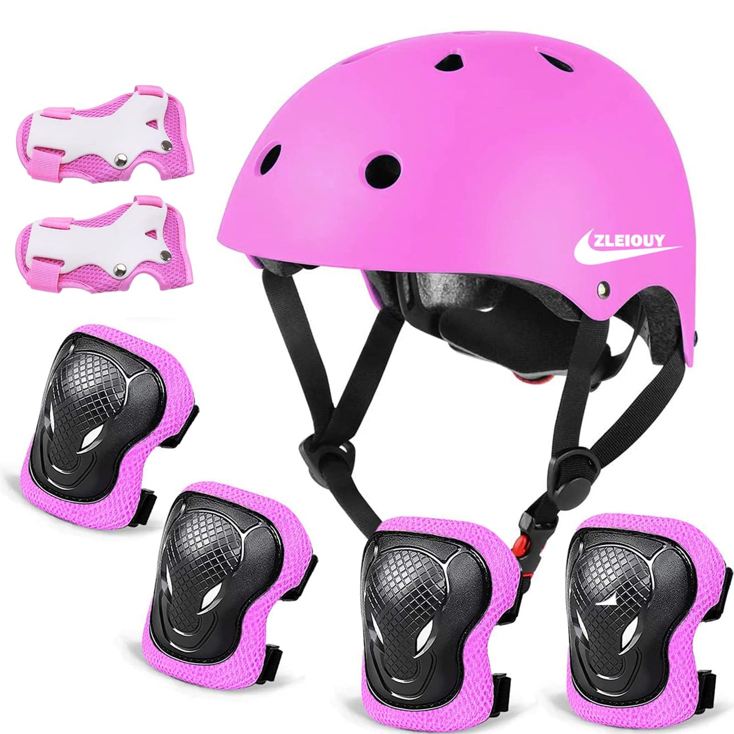 Kids Helmet Protective Gear Set with Knee Elbow Pads