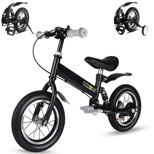 2 In 1 Kids Balance Bike with Pedals Adjustable