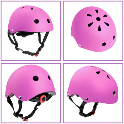 Kids Helmet Protective Gear Set with Knee Elbow Pads
