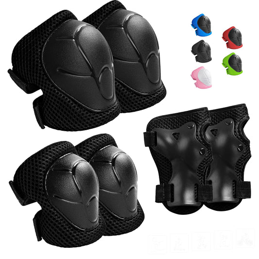 Kids Protective Gear Set Knee Elbow Wrist Pads