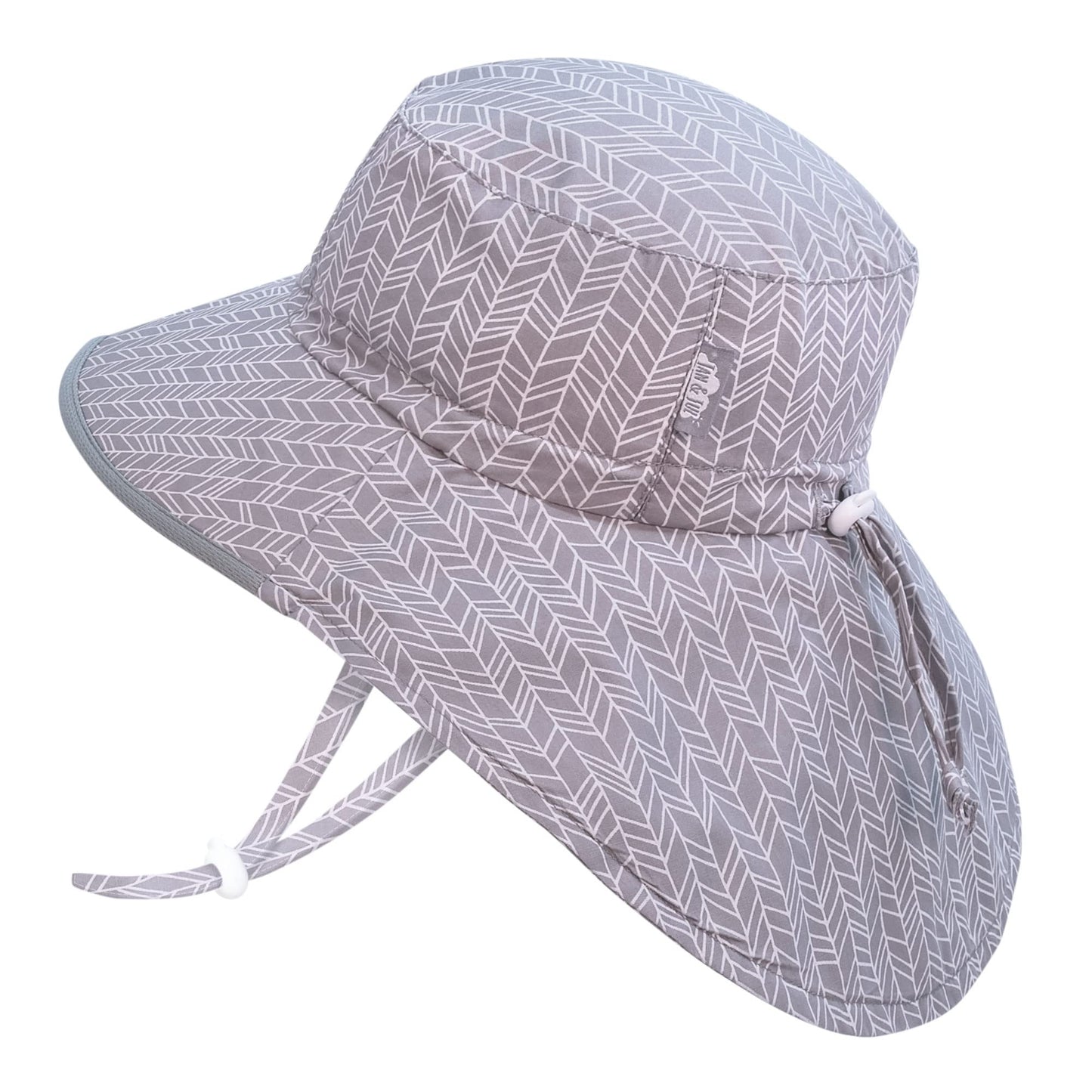 Kids Cotton Sun Hat Wide Brim Adjustable Summer Hat